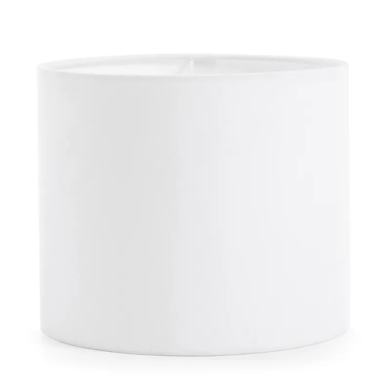 Abat-jour cotton blanc - Pas cher
