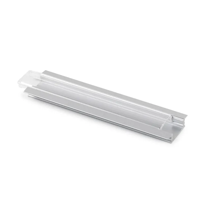 Profil en aluminium anodisé  Encastré 7x25mm (3m) - Pas cher