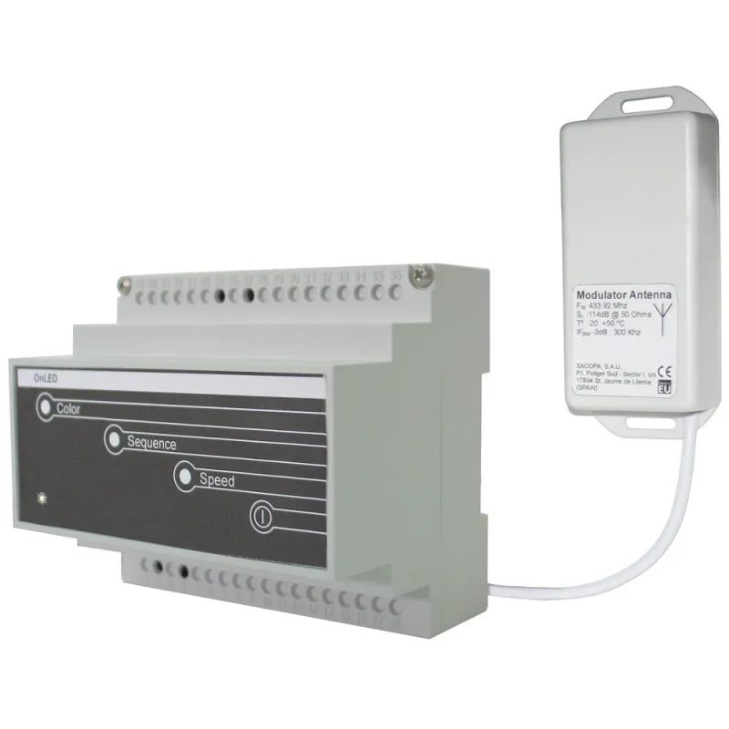 Récepteur-modulateur avec antenne 230V - Pas cher
