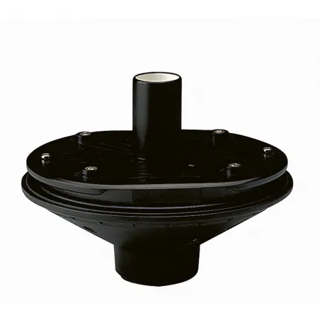 Soutien IP55 E27 Ø20cm noir - Pas cher