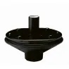 Soutien IP55 E27 Ø20cm noir - Pas cher
