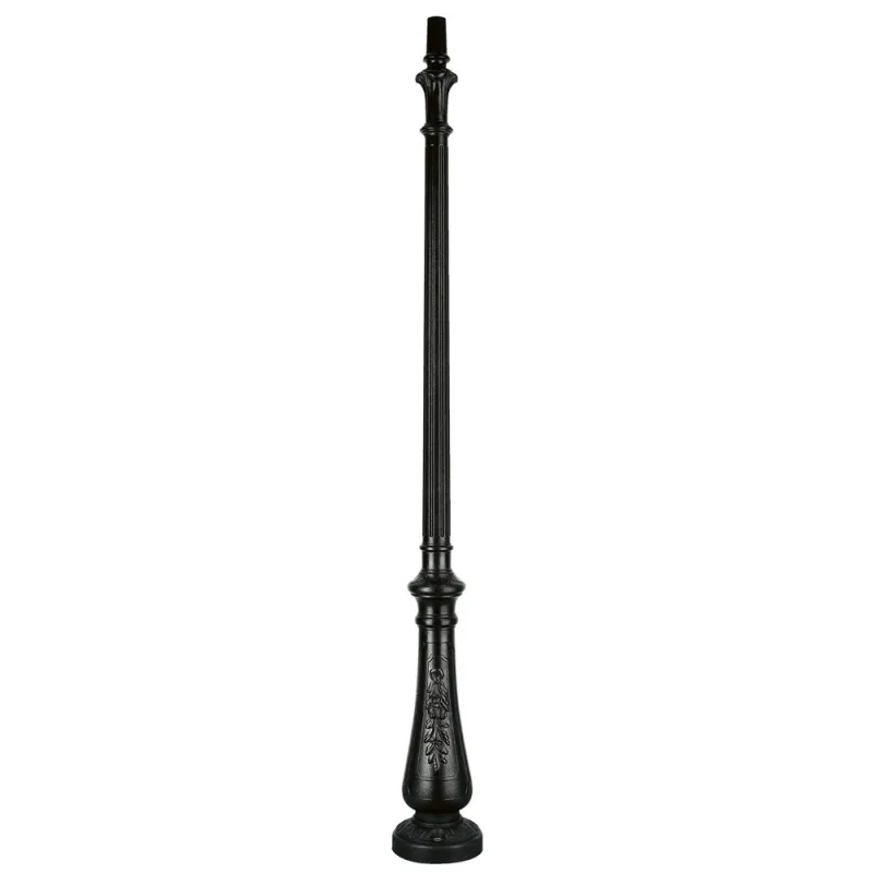 Colonne decoré résine 300 cms. noir - Pas cher