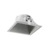cerceau Encastré 80x80 sim. NOK3 Blanc-silver - Pas cher