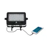 Projecteur détecteur de mouvement 10w led + panneau solaire déporter 1100 lumens