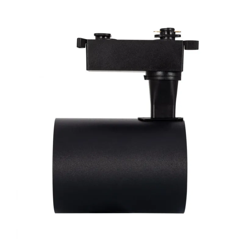 Spot led 20w noir rail monophasé 1 allumage boutiques commerces