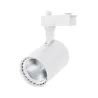 Spot led 20w blanc rail monophasé 1 allumage boutiques commerces