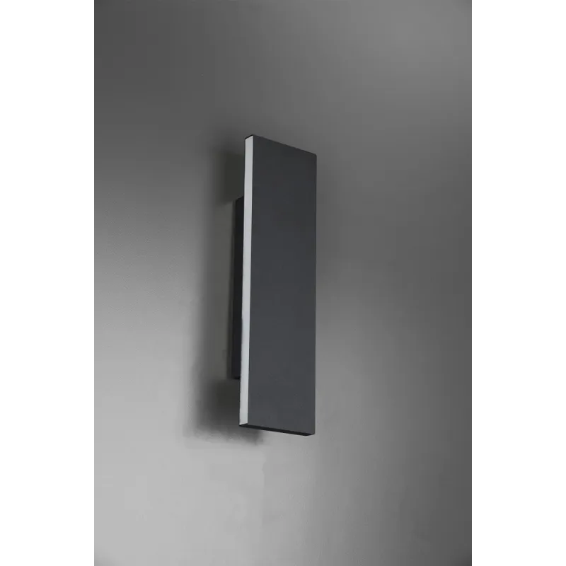 TRIO Applique intérieur antracite et blanc CONCHA - Pas cher