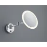 TRIO Applique intérieur chrome et blanc VIEW - Pas cher