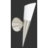 TRIO Applique intérieur nickel mat et blanc CONO - Pas cher