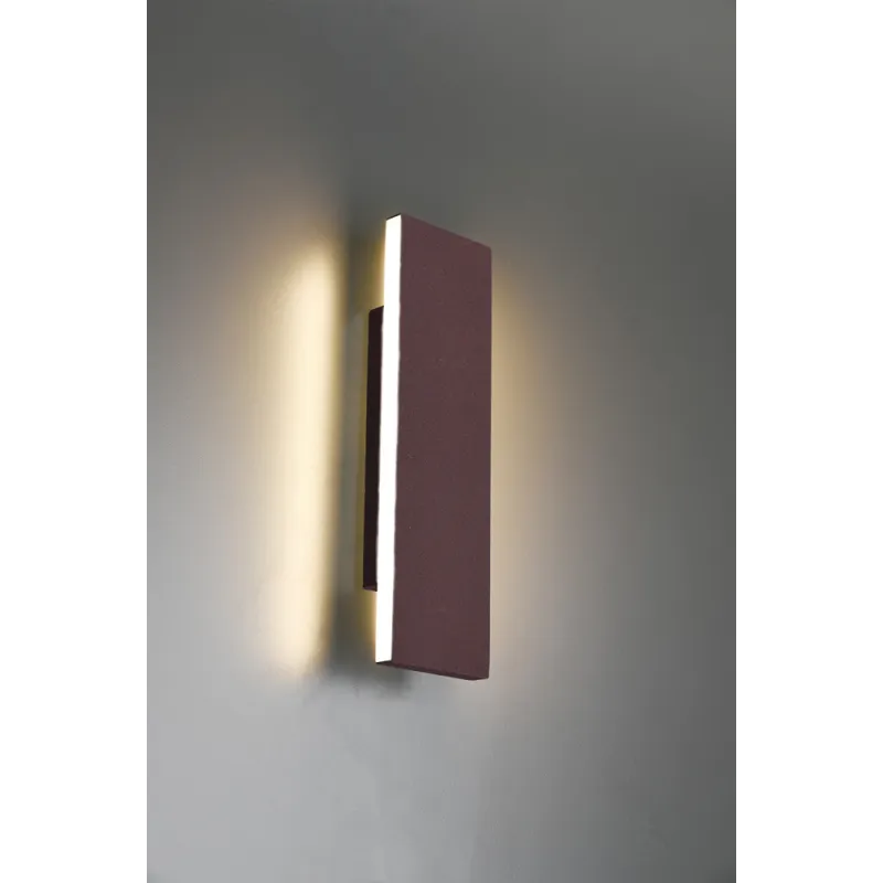 TRIO Applique intérieur rouille et blanc CONCHA - Pas cher