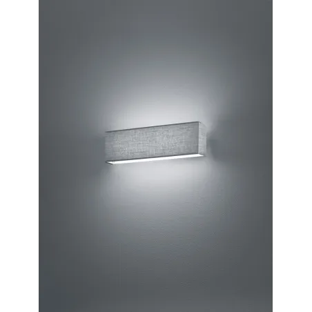 TRIO Applique intérieur blanc et gris LUGANO - Pas cher