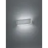 TRIO Applique intérieur blanc et gris LUGANO - Pas cher