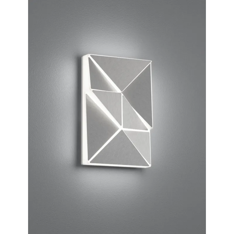 TRIO Applique intérieur aluminium balayé TRINITY - Pas cher