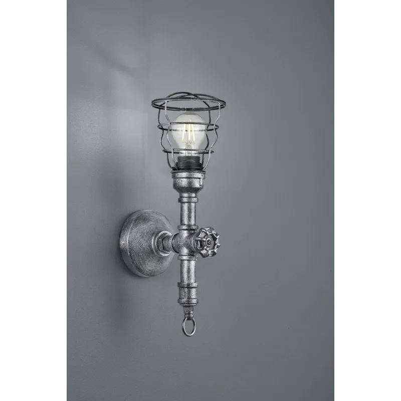 TRIO Applique intérieur argent antique GOTHAM - Pas cher