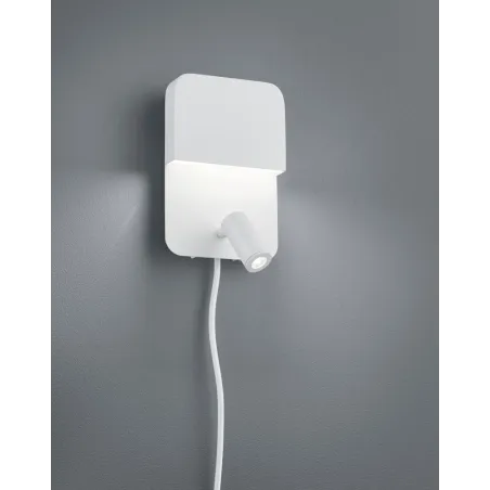 TRIO Applique intérieur blanc mat LUIGI - Pas cher