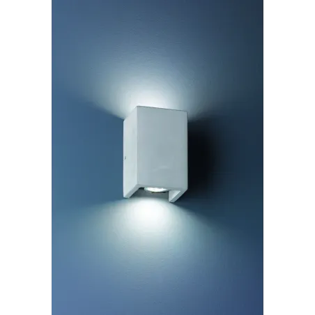 TRIO Applique intérieur couleur beton CUBE - Pas cher