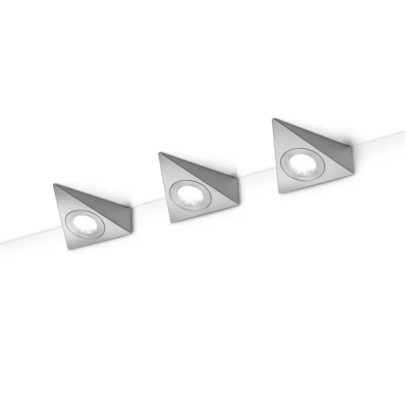 TRIO Applique intérieur nickel mat ECCO - Pas cher