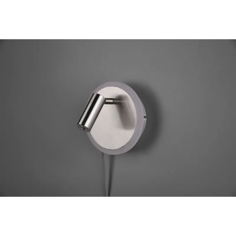 TRIO Applique intérieur nickel mat JORDAN - Pas cher