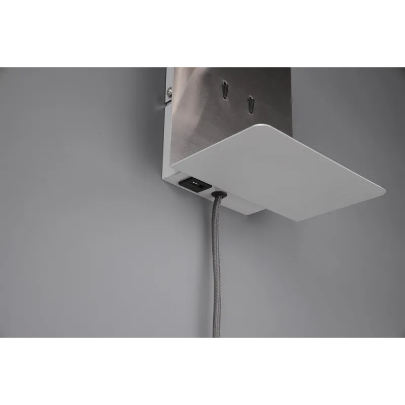 TRIO Applique intérieur nickel mat ELEMENT - Pas cher