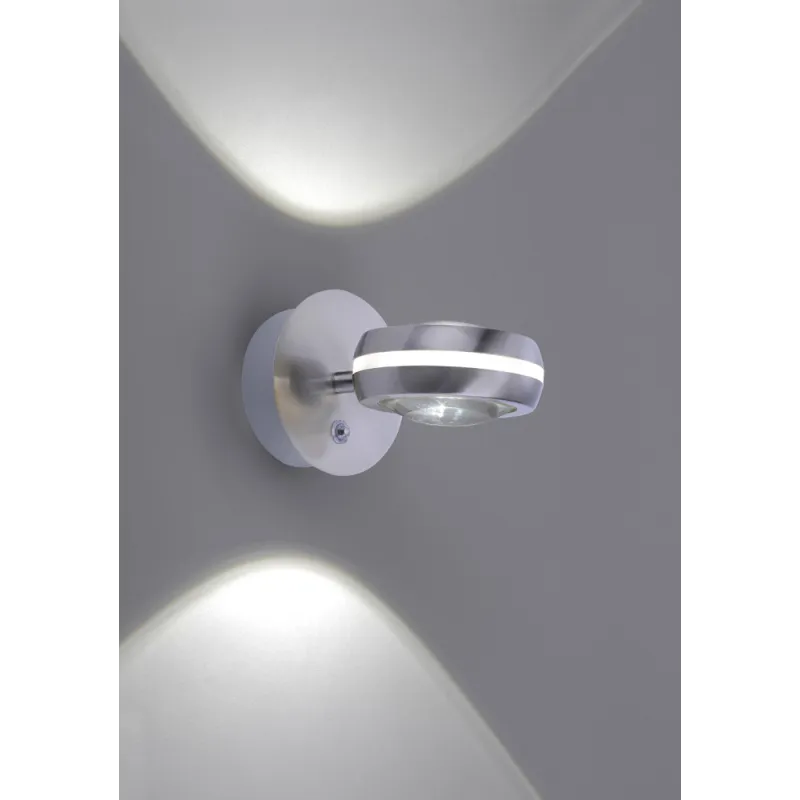 TRIO Applique intérieur nickel mat VISTA - Pas cher