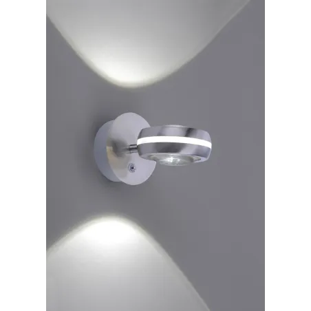 TRIO Applique intérieur nickel mat VISTA - Pas cher