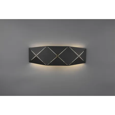 TRIO Applique intérieur noir mat ZANDOR - Pas cher