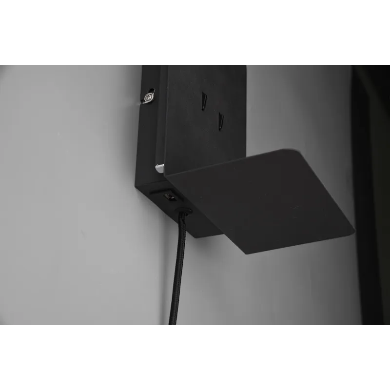 TRIO Applique intérieur noir mat ELEMENT - Pas cher