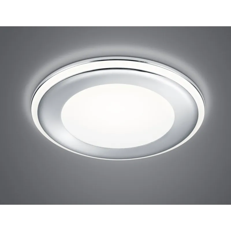 TRIO Éclairage encastré intérieur chrome AURA - Pas cher