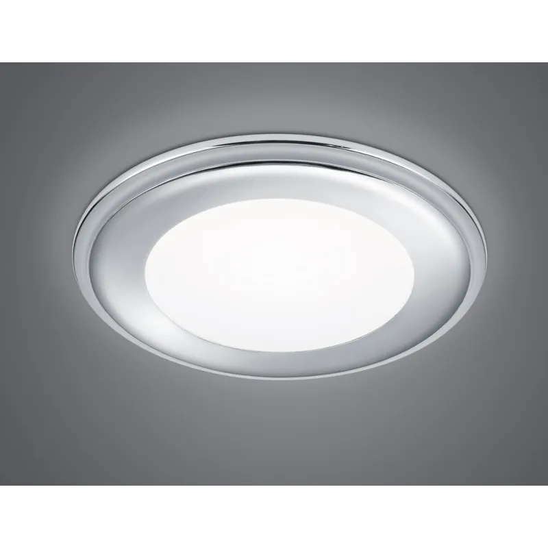 TRIO Éclairage encastré intérieur chrome AURA - Pas cher