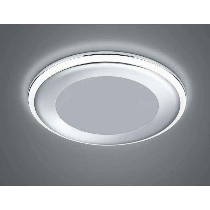 TRIO Éclairage encastré intérieur chrome AURA - Pas cher