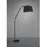 TRIO Lampadaire intérieur noir mat TRACY - Pas cher