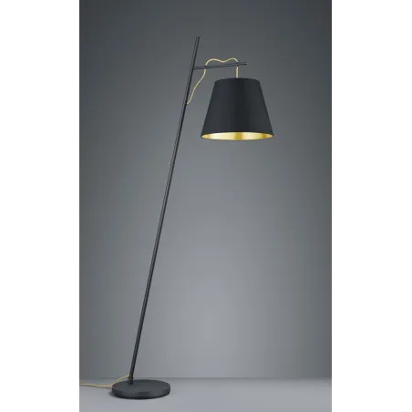 TRIO Lampadaire intérieur noir mat ANDREUS - Pas cher