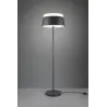 TRIO Lampadaire intérieur antracite et blanc BARONESS - Pas cher