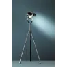 TRIO Lampadaire intérieur argent antique et blanc NO.5 - Pas cher