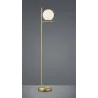TRIO Lampadaire intérieur laiton mat et blanc PURE - Pas cher