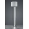 TRIO Lampadaire intérieur nickel mat et blanc TANDORI - Pas cher
