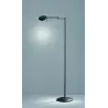 TRIO Lampadaire intérieur noir mat et blanc KAZAN - Pas cher
