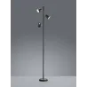 TRIO Lampadaire intérieur noir mat et blanc NARCOS - Pas cher