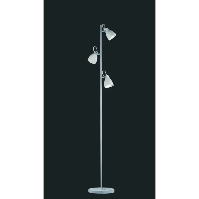 TRIO Lampadaire intérieur couleur beton et couleur beton CONCRETE -...