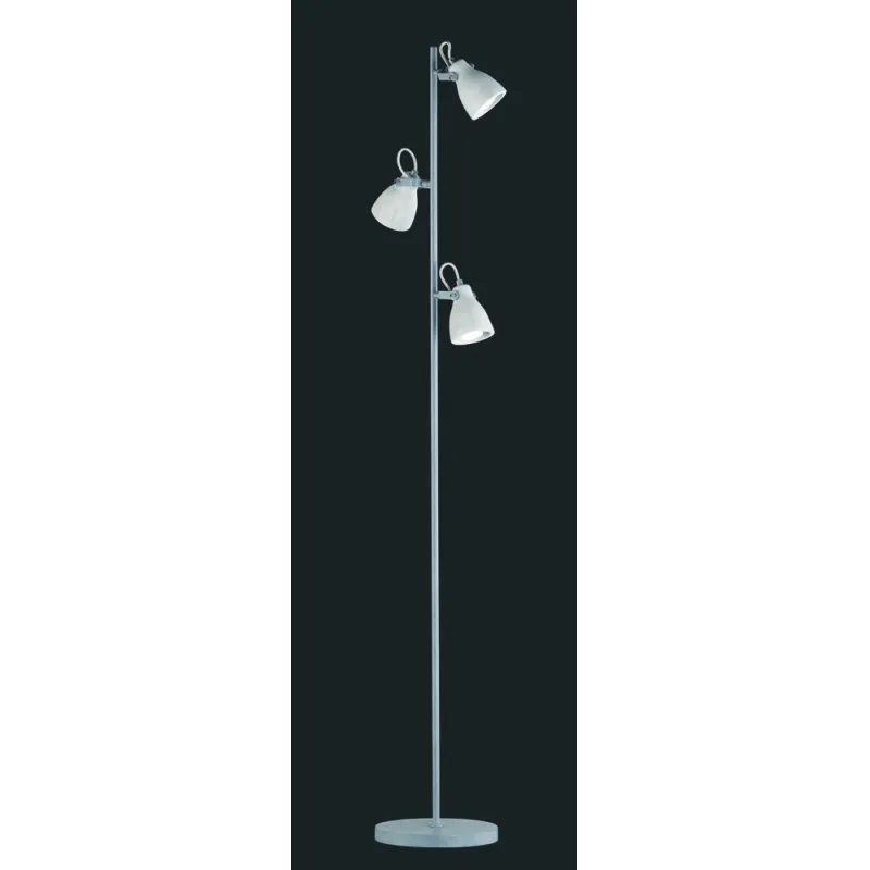 TRIO Lampadaire intérieur couleur beton et couleur beton CONCRETE -...