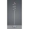 TRIO Lampadaire intérieur chrome et fumé ALICIA - Pas cher