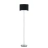 TRIO Lampadaire intérieur nickel mat et noir HOTEL - Pas cher