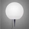 TRIO Lampadaire extérieur blanc NECTOR - Pas cher