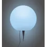 TRIO Lampadaire extérieur blanc NECTOR - Pas cher