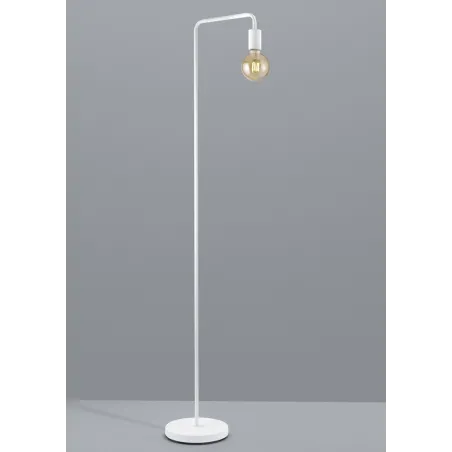 TRIO Lampadaire intérieur blanc mat DIALLO - Pas cher