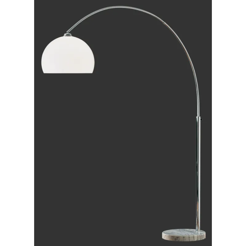 TRIO Lampadaire intérieur chrome SOLA - Pas cher