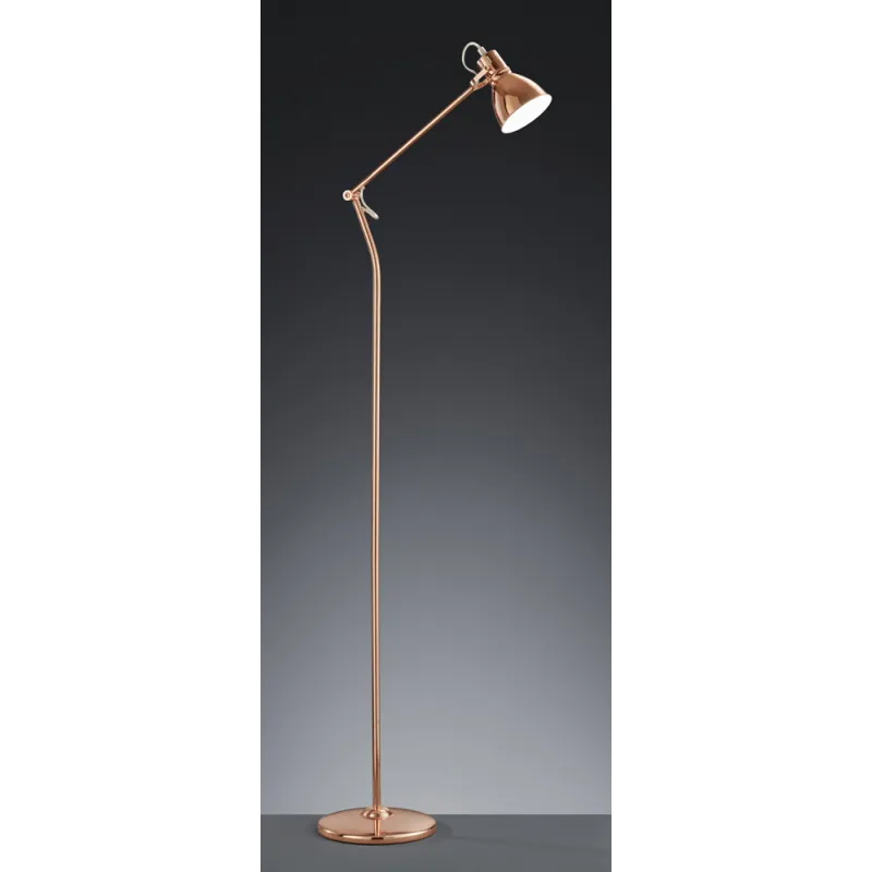 TRIO Lampadaire intérieur cuivré JASPER - Pas cher