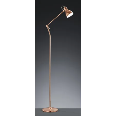 TRIO Lampadaire intérieur cuivré JASPER - Pas cher