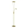 TRIO Lampadaire intérieur laiton mat ARIZONA - Pas cher