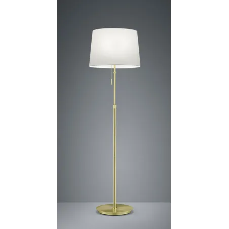 TRIO Lampadaire intérieur laiton mat LYON - Pas cher
